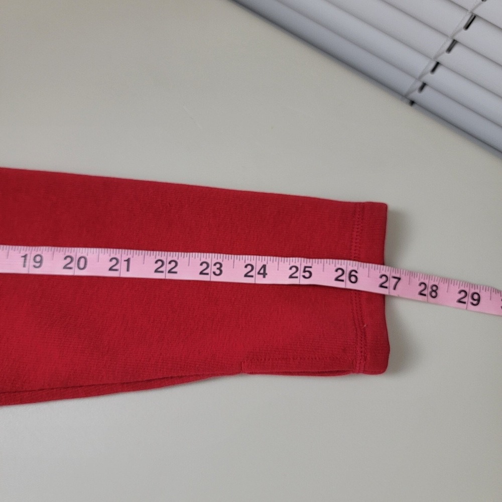 Athleta Cozy Karma Asym Pullover in Decadent Red Size M Thumbholes - Picture 5 of 12